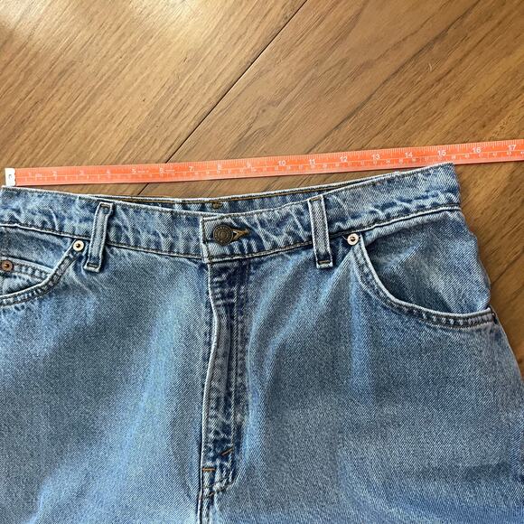 Levi’s Jeans Size 14 Long Orange Tab 950 Vintage 90s Relaxed Tapered 15951 - Picture 9 of 12